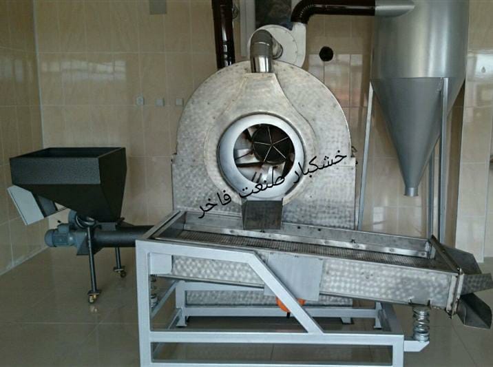 تولید دستگاه پخت پسته ماشین سازی خشکبار صنعت فاخر در تبریز